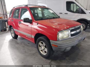  Salvage Chevrolet Tracker