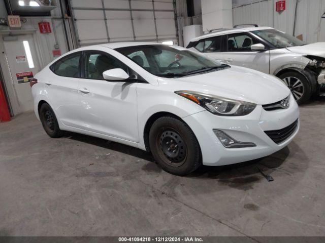  Salvage Hyundai ELANTRA