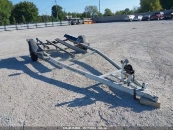  Salvage Trailer Wood Mfg Boat Trailer