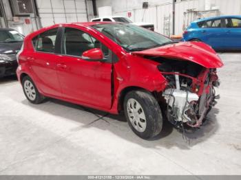  Salvage Toyota Prius c