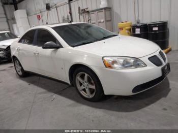  Salvage Pontiac G6