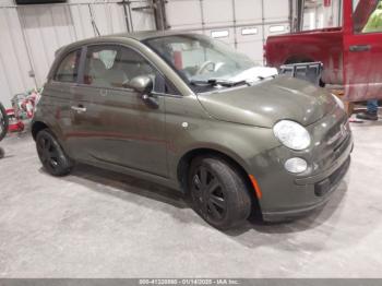  Salvage FIAT 500