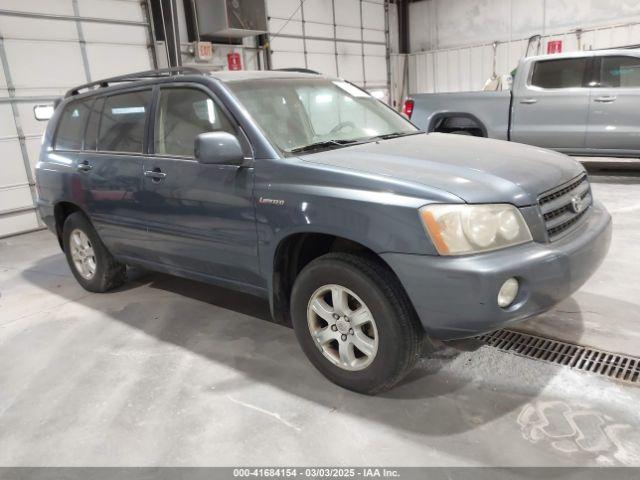  Salvage Toyota Highlander