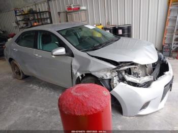  Salvage Toyota Corolla
