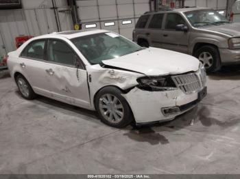  Salvage Lincoln MKZ
