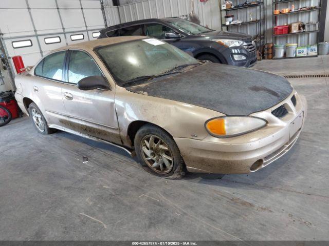  Salvage Pontiac Grand Am