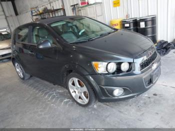  Salvage Chevrolet Sonic