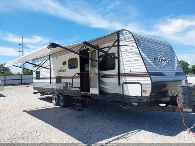  Salvage Heartland Pioneer 270bh Travel Trai
