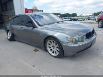  Salvage BMW 7 Series