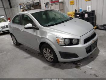  Salvage Chevrolet Sonic