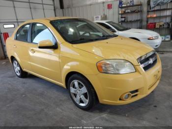  Salvage Chevrolet Aveo