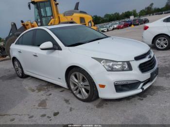  Salvage Chevrolet Cruze