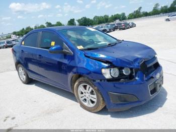  Salvage Chevrolet Sonic