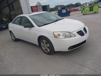 Salvage Pontiac G6