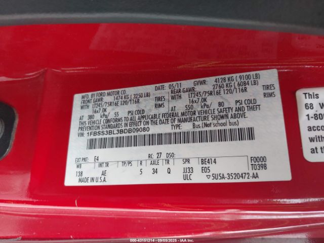 Ford E-350 Xl Image 14