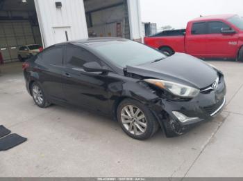  Salvage Hyundai ELANTRA