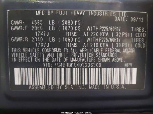 Subaru Outback 2.5i Limited Image 5